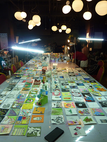 Antoine Revoy's classroom in Beijing, China.